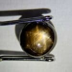 Black star sapphire 2.43 ct
